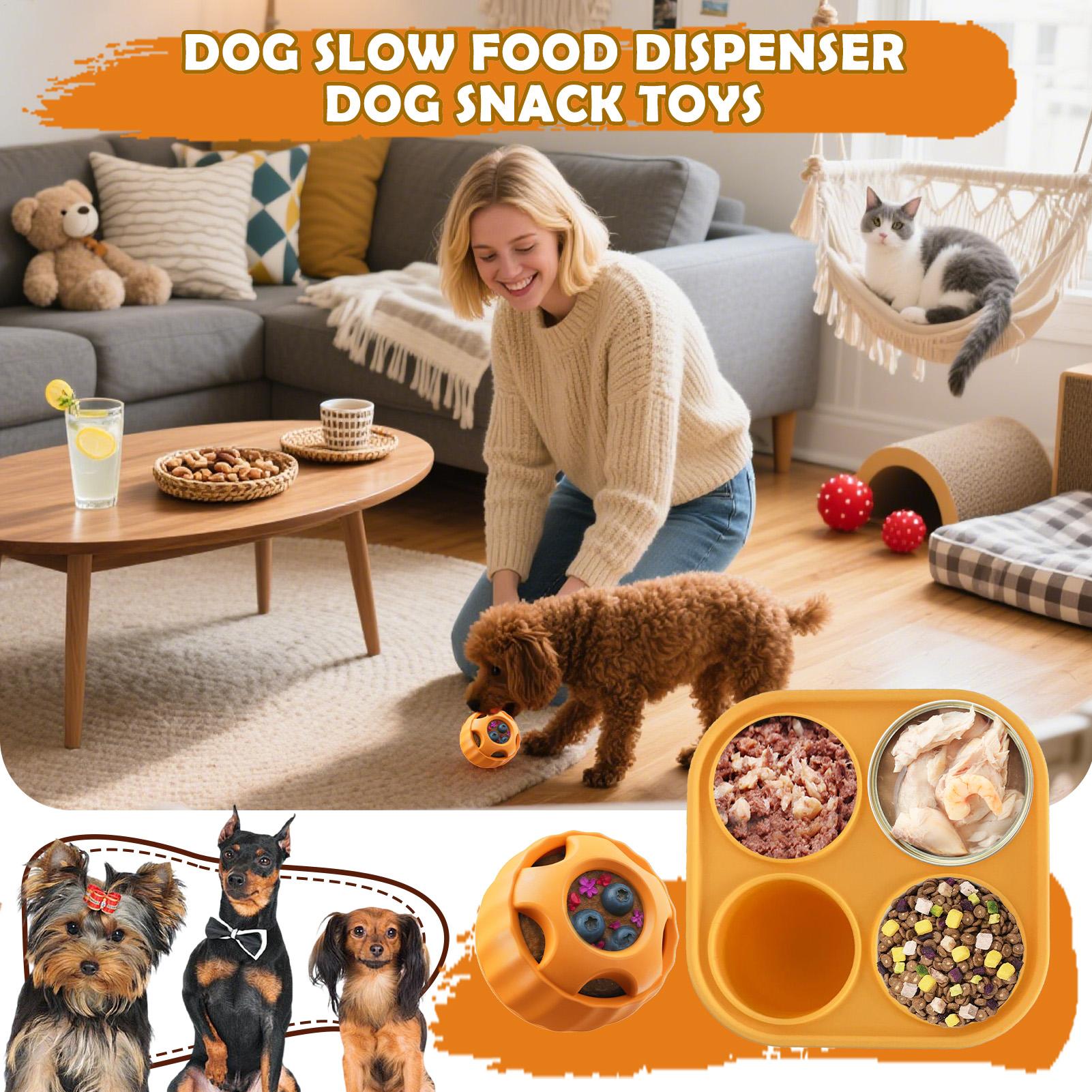 Dog Puzzle Feeder Toy - Giocattoli per cani con erogazione di
