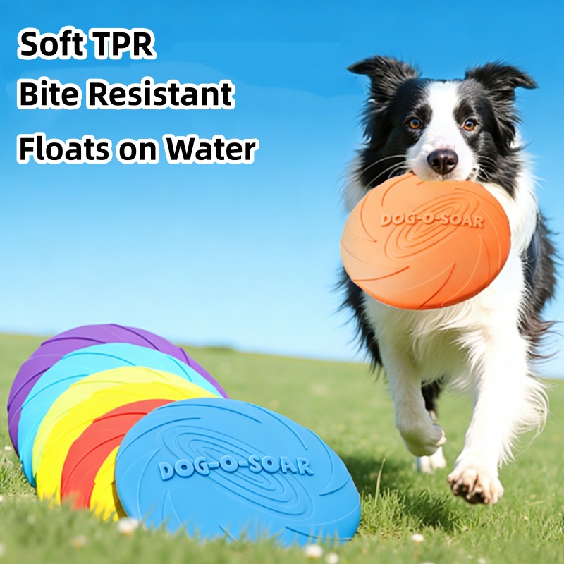 Flying Disc Dog Training Toy - Dischi volanti resistenti ai morsi per