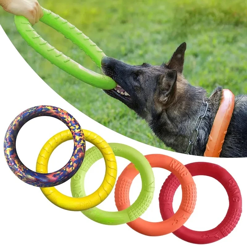 Indestructible Dog Chew Toy - Giocattoli per cani dischi volanti per