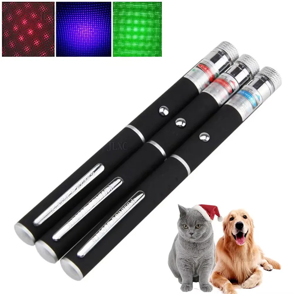 Laser Pointer Cat Toy Automatic - (Non fornire batterie) Puntatore laser verde