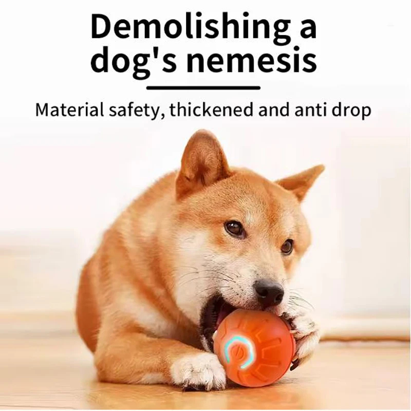 Automatic Moving Dog Ball - Palla Giocattolo Interattiva Intelligente per Animali