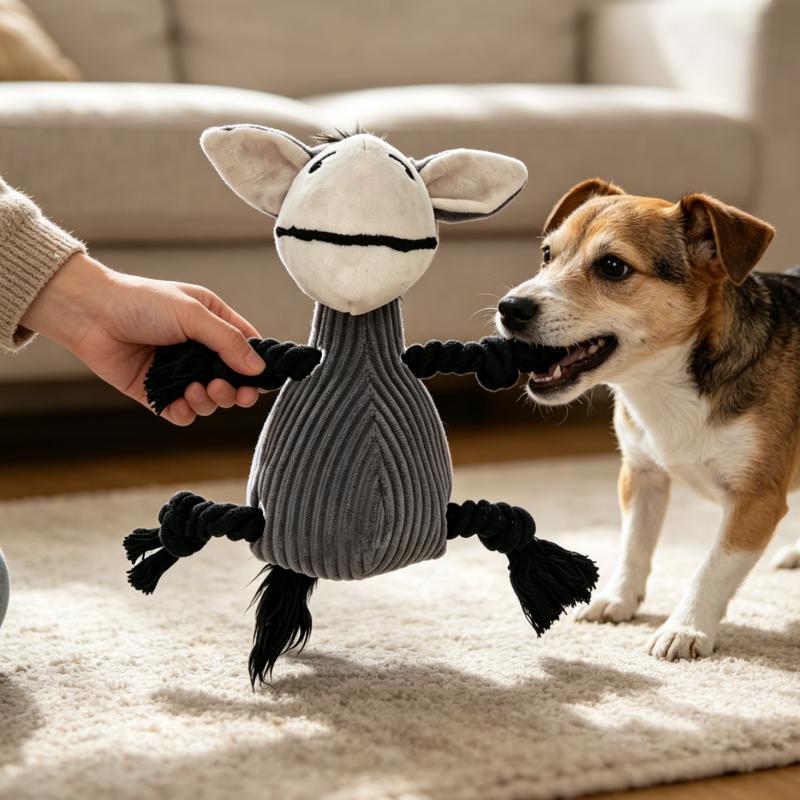 Giocattolo di peluche a forma  - Indestructible Dog Chew Toy recensione e prezzo