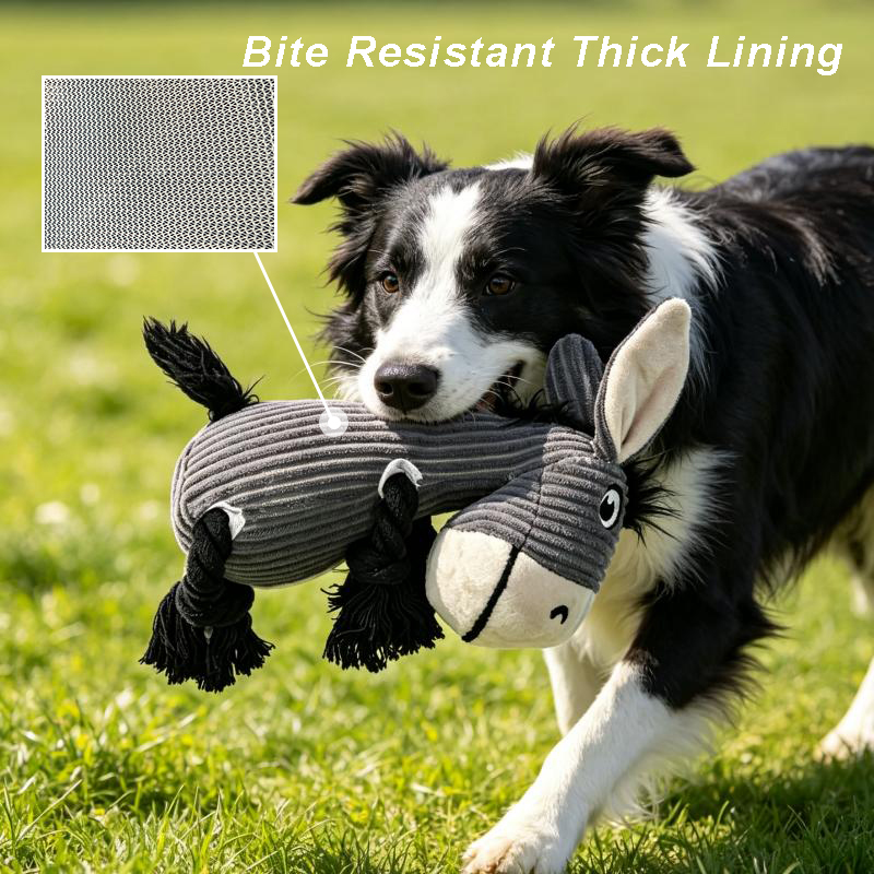 Giocattolo di peluche a forma  - Indestructible Dog Chew Toy recensione e prezzo