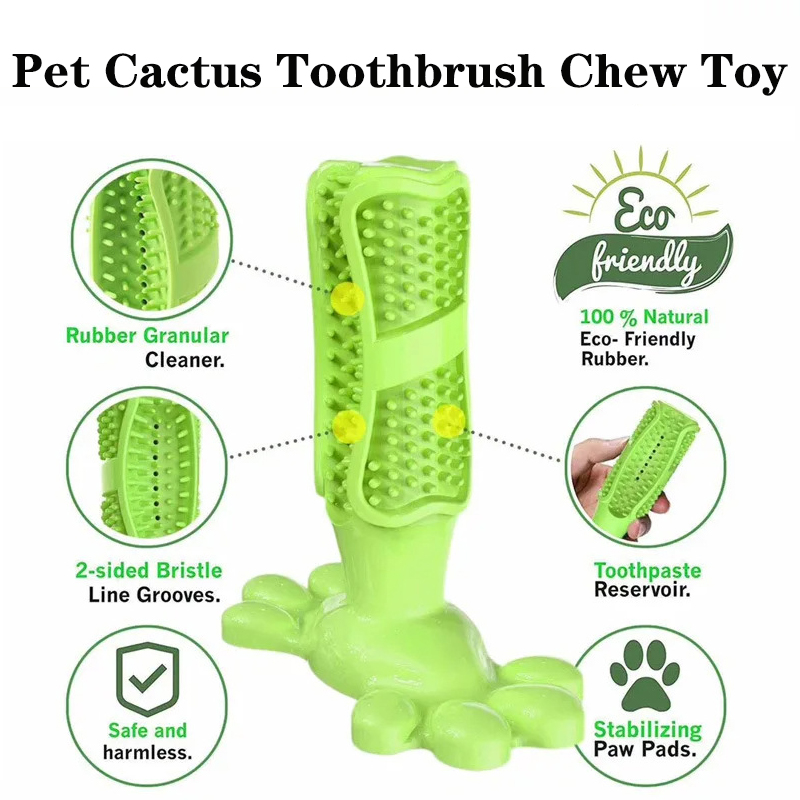 Pet Dog Cactus Interactive gom - Rubber Treat Dispensing Dog Toy recensione e prezzo