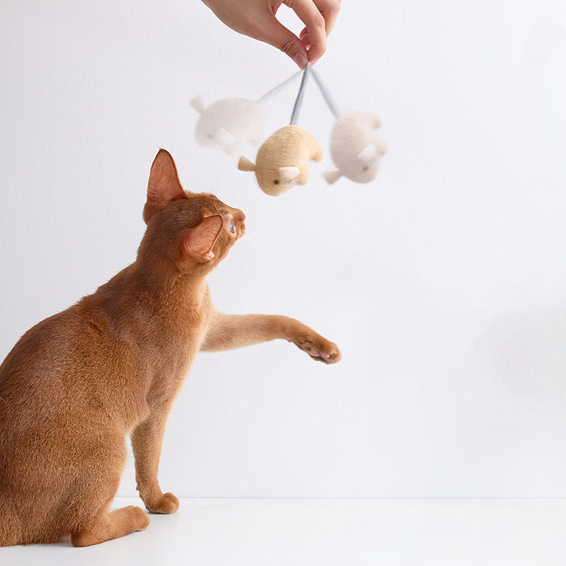 Giocattoli in Peluche a Forma  - Catnip Interactive Plush Mouse recensione e prezzo