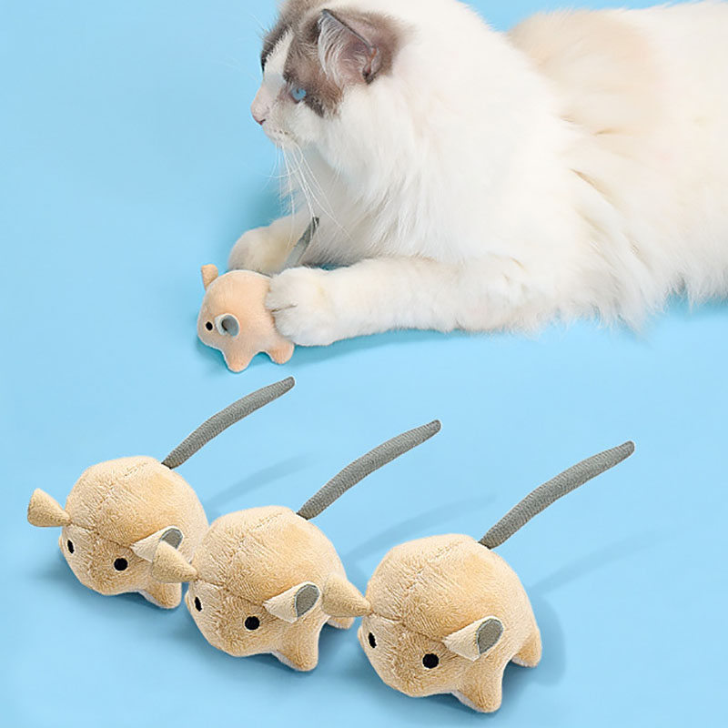 Giocattoli in Peluche a Forma  - Catnip Interactive Plush Mouse recensione e prezzo