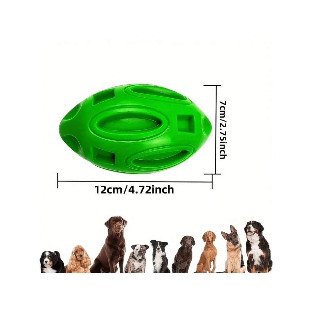 1 pezzo di palla da rugby indi - Indestructible Dog Chew Toy recensione e prezzo