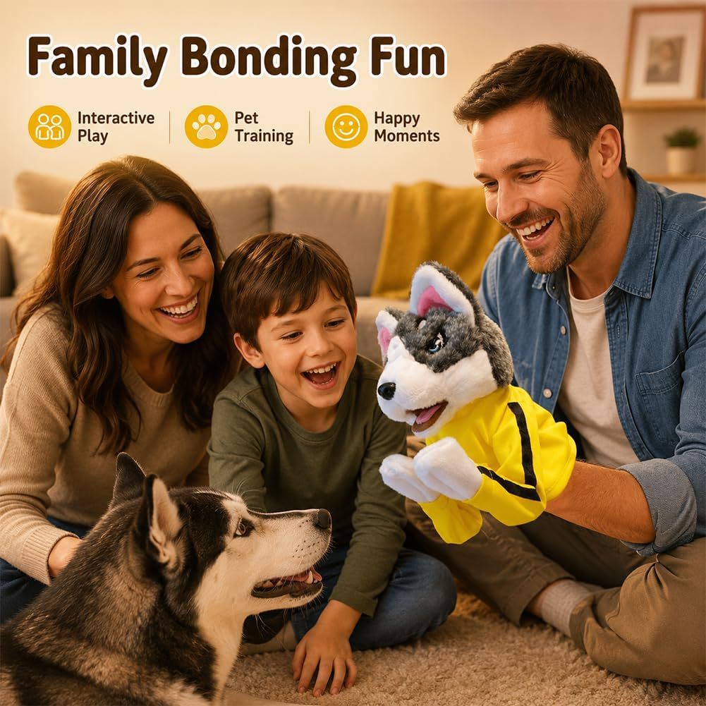 Giocattolo Interattivo in Pelu - Interactive Squeaky Plush Dog Toy recensione e prezzo